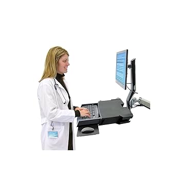 ERGOTRON 可動式 ホワイト ブラック たまさん用 Amazon.co.jp: ERGOTRON エルゴトロン LX モニターアーム デスク